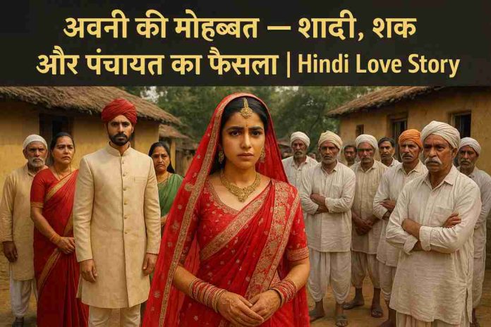 अवनी की मोहब्बत – शादी, शक और पंचायत का फैसला Hindi Love Story